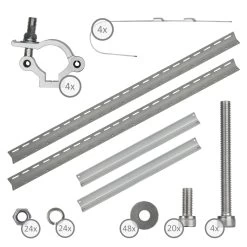 Zelsius Universal Solarmodul Balkonhalterung Set Für 2 Solarpanele, Verstellbarer Winkel, Montageset -Camping Store somo5 set2 solarpanelhalterung bild2 2000px 1280x1280