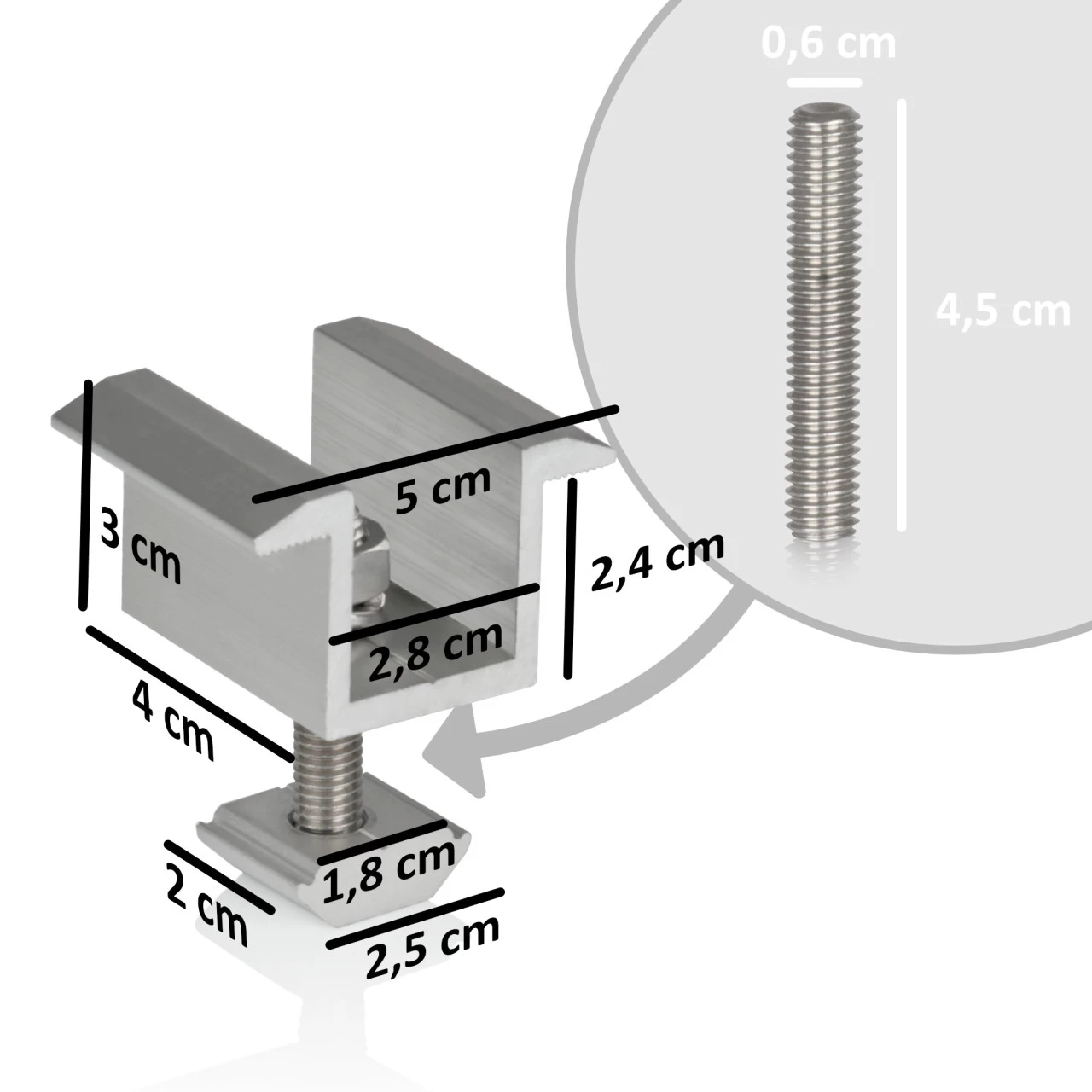 Zelsius Solarpanel Halterung Für 3 Solarpanele | Solarmodul Halterung, Solarmodul Befestigung 5 Zelsius Solarpanel Halterung Für 3 Solarpanele | Solarmodul Halterung, Solarmodul Befestigung – Bild 3