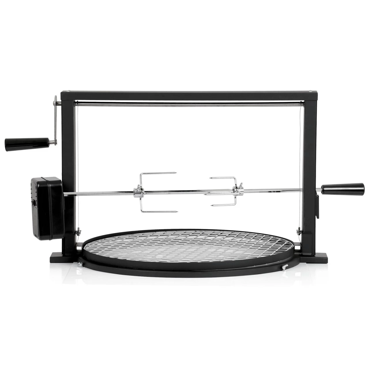 BBQ-Toro Grillspieß Set Mit Grillrost | Rotisserie Grillaufsatz Für Kugelgrill 3 BBQ-Toro Grillspieß Set Mit Grillrost | Rotisserie Grillaufsatz Für Kugelgrill