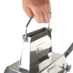 Mahlzeit Edelstahl Steaker Mit Handkurbel, Fleischzartmacher Mit 54 Klingen, Große Öffnung 13x3cm -Camping Store steak1 steaker bild2 2000px 1280x1280