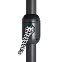 Zelsius Sonnenschirm | Doppelsonnenschirm Mit Handkurbel | 460x270 Cm -Camping Store sun1g sonnenschirm grau bild6 2000px 1280x1280