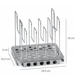 Mahlzeit Sous Vide Set, GN Behälter Inkl. Deckel Und Gestell, Verstellbar 17 Mahlzeit Sous Vide Set, GN Behälter Inkl. Deckel Und Gestell, Verstellbar -Camping Store sv1 rack gestell massbild 2000px 1280x1280