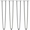 Zelsius 4er Set Hairpin Legs, 71 Cm, Rohstahl, 2 Streben Tischbeine -Camping Store tba71r tischbeine bild1 2000px 1280x1280