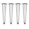 Zelsius Hairpin Legs, 4er Set, 60 Cm, Rohstahl, Tischbeine Aus Stahl 3 Streben -Camping Store tbn60r tischbeine bild1 2000px 1280x1280