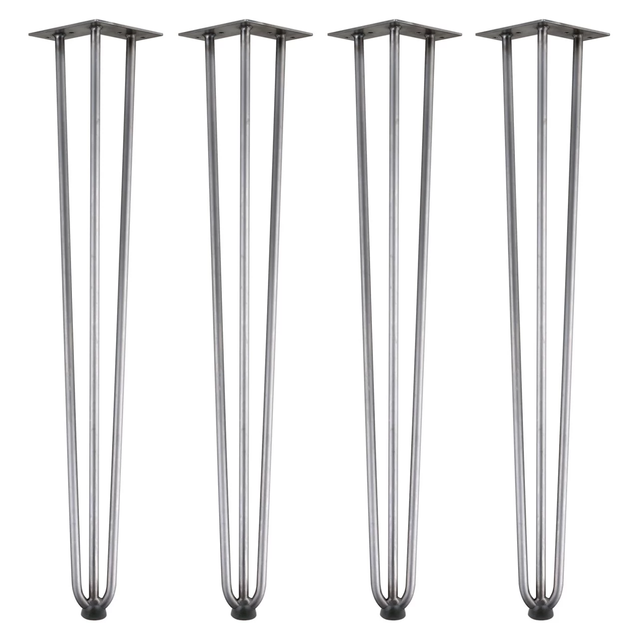 Zelsius Hairpin Legs, 4er Set, 71 Cm, Rohstahl, Tischbeine Aus Stahl 3 Zelsius Hairpin Legs, 4er Set, 71 Cm, Rohstahl, Tischbeine Aus Stahl