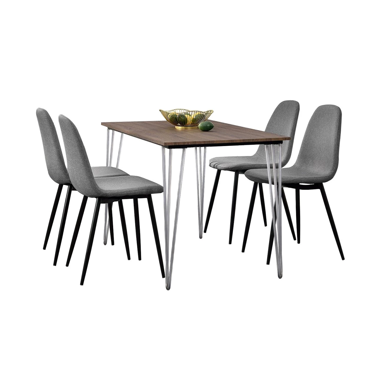 Zelsius Hairpin Legs, 4er Set, 45 Cm, Rohstahl, Tischbeine Aus Stahl 3 Streben 7 Zelsius Hairpin Legs, 4er Set, 45 Cm, Rohstahl, Tischbeine Aus Stahl 3 Streben – Bild 5