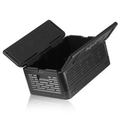 Zelsius Thermobox Faltbar, 60 X 40 X 25,5 Cm, 40 L, Schwarz, Styroporbox Für Kalte Und Warme Speisen