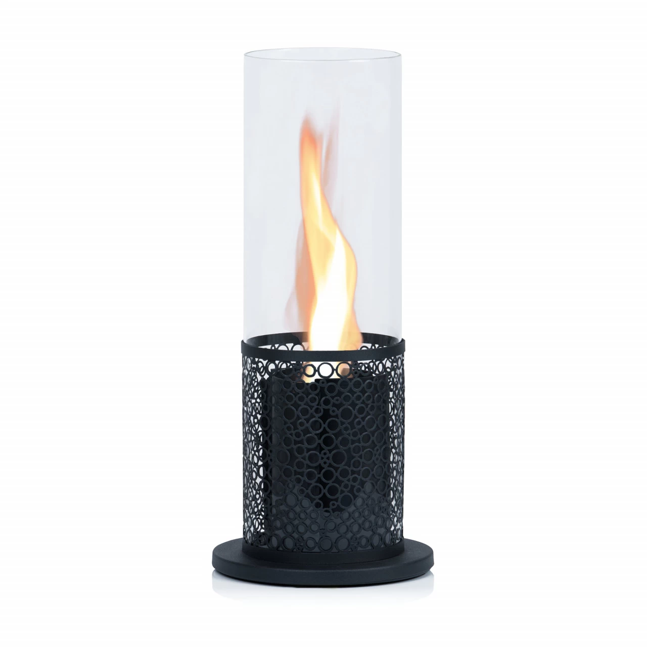 Zelsius Tischkamin Für Indoor Und Outdoor Mit Wirbelnder Flamme | Schwarz | Ø 20 X 50,5 Cm | Ethanol 5 Zelsius Tischkamin Für Indoor Und Outdoor Mit Wirbelnder Flamme | Schwarz | Ø 20 X 50,5 Cm | Ethanol – Bild 3