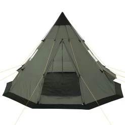 CampFeuer Tipi Zelt Spirit Für 4 Personen | Olivgrün | 3000 Mm Wassersäule -Camping Store tipi 3 oliv campingzelt bild3 big 1280x1280