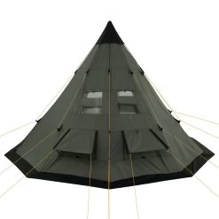 CampFeuer Tipi Zelt Spirit Für 4 Personen | Olivgrün | 3000 Mm Wassersäule -Camping Store tipi 3 oliv campingzelt bild4 big 1280x1280