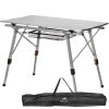 CampFeuer Campingtisch Faltbar 90,5 X 51,5 Cm, Silber, Klapptisch Mit Tragetasche, Höhenverstellbar -Camping Store tis4a klappbarer campingtisch bild1 2000px neu 1280x1280