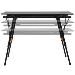 CampFeuer Campingtisch Faltbar 90,5 X 51,5 Cm, Schwarz, Klapptisch Mit Tragetasche, Höhenverstellbar 12 CampFeuer Campingtisch Faltbar 90,5 X 51,5 Cm, Schwarz, Klapptisch Mit Tragetasche, Höhenverstellbar -Camping Store tis4s klappbarer campingtisch bild2 2000px 1280x1280