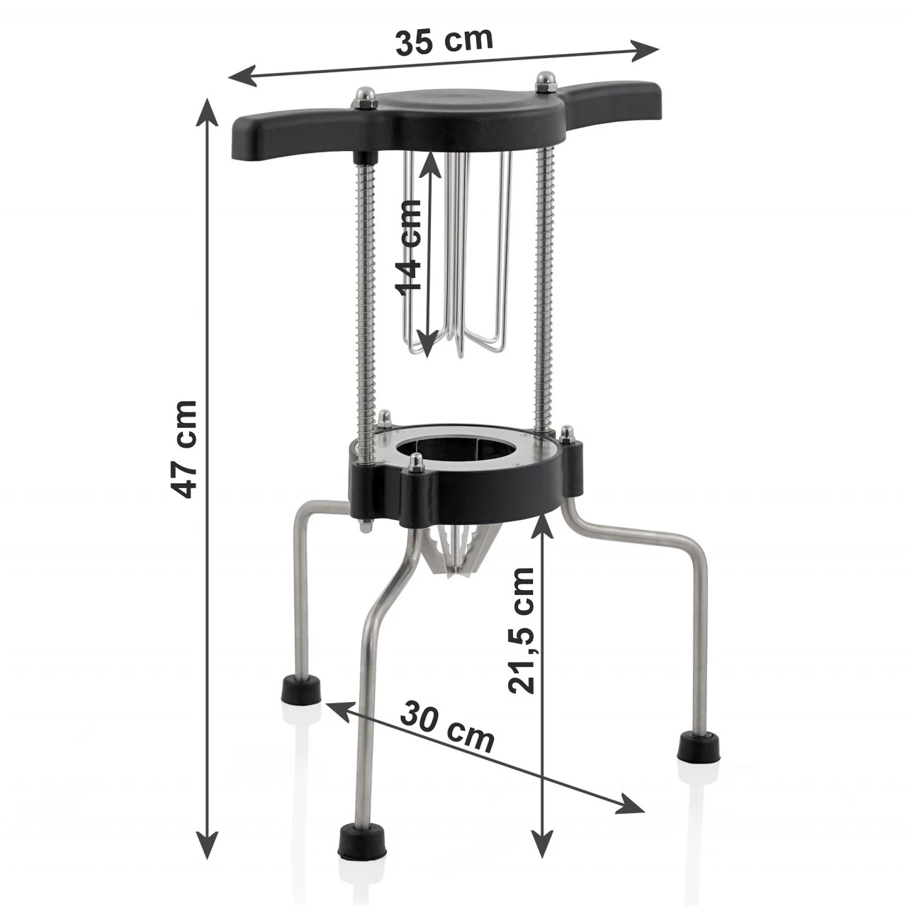 Zelsius Edelstahl Tomatenschneider Für 6 Spalten 7 Zelsius Edelstahl Tomatenschneider Für 6 Spalten – Bild 5