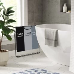 Zelsius Wäschesammler 3 Fächer Faltbar, Grau, 77 X 40 X 57,5 Cm, Wäschekorb, Schmutzwäschebehälter 14 Zelsius Wäschesammler 3 Fächer Faltbar, Grau, 77 X 40 X 57,5 Cm, Wäschekorb, Schmutzwäschebehälter -Camping Store waeko4g waeschekorb bild7 2000px 1280x1280