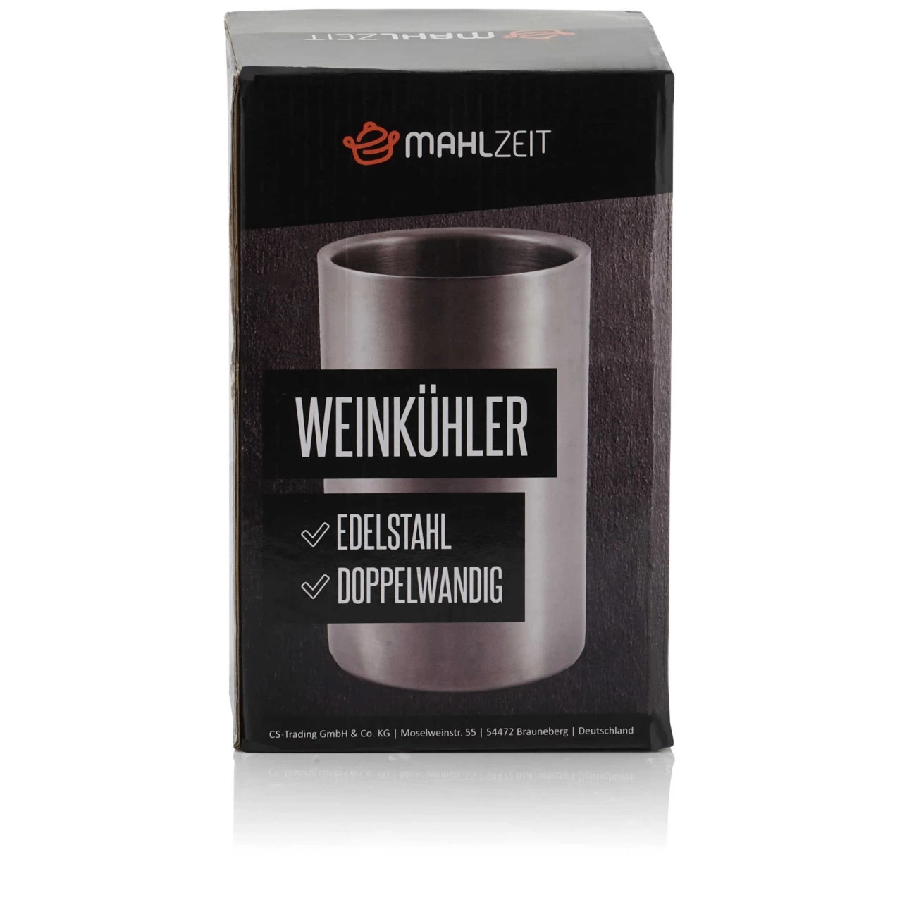 Mahlzeit Edelstahl Weinkühler | Ø 12 X (H) 19 Cm | Sektkühler, Doppelwandig 9 Mahlzeit Edelstahl Weinkühler | Ø 12 X (H) 19 Cm | Sektkühler, Doppelwandig – Bild 7