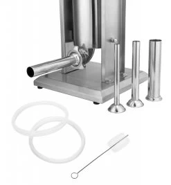 Zelsius Profi Wurstfüllmaschine, 3 Liter, Edelstahl Wurstfüller -Camping Store wf wurstfueller bild12 2000px 1280x1280