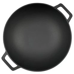BBQ-Toro Gusseisen Wok Ø 35,5 Cm | Bratpfanne + Grillpfanne -Camping Store wok1 gusseisen wok bild2 2000px 1280x1280