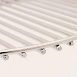 BBQ-Toro Edelstahl Warmhalterost Rund | 40 X 33 X 10 Cm | Passend Für Kugelgrill -Camping Store wr1 warmhalterost bild2 2000px 1280x1280